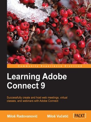 cover image of Learning Adobe Connect 9